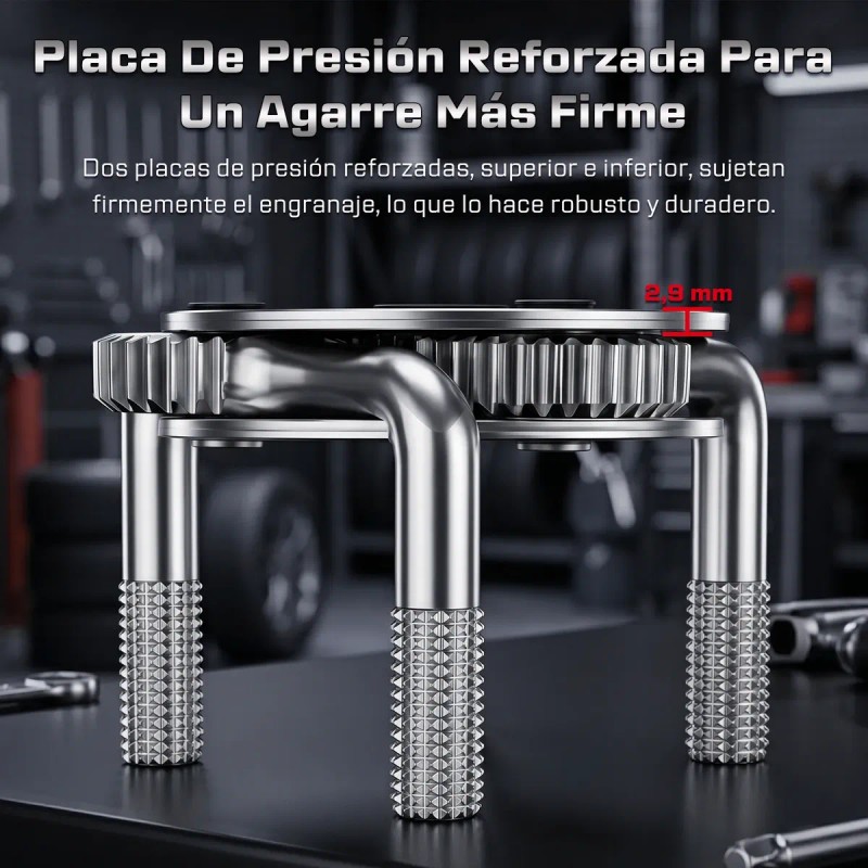 Universal Llave Filtro De Aceite Tipo Araña De 69 A