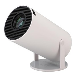 4K Mini Projector with 5G WiFi and Bluetooth, 270 Degree Rotatable 1GB+8GB Outdoor Film Projector with Automatic Correction, 40-130 Home Cinema Projector for Android 11.0