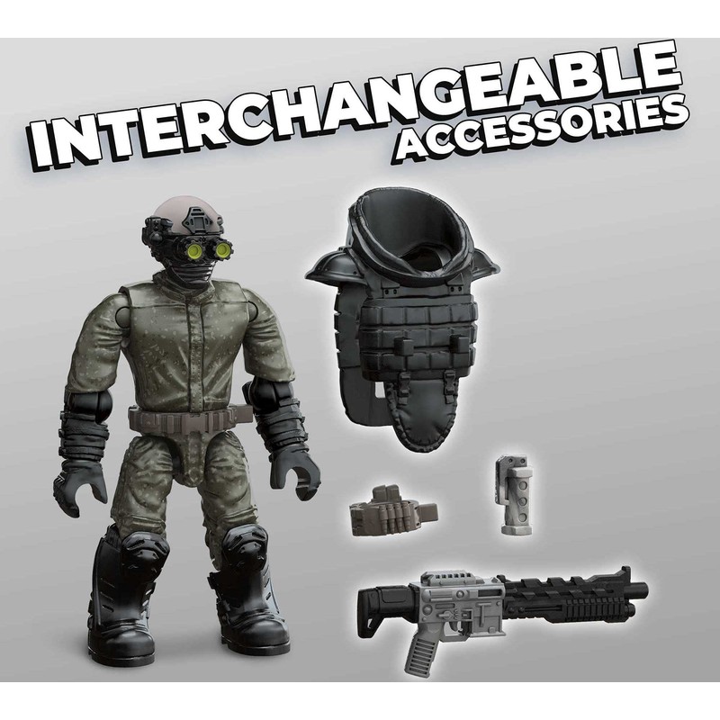 Mega Construx Call of Duty Tactical Infiltration Team, Multi (GYF91),