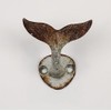 Fyne-Finds Metal Wall Hook Whale Nautical Fish Tail Hook Scarf