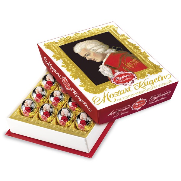 REBER Mozart Kugeln 20 Piece Portrait Box