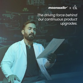 moonwalkr Mind 2.0 Cricket Helmet Head Guard for (58-61) CM Head Size Protective Gear with 30 Air Vents, Impact Resistant up to 100 mph Batting Cricket Helmet (Medium, Black)