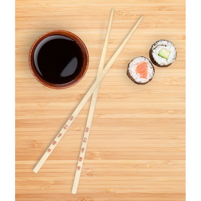 Helen’s Asian Kitchen Chopsticks, 10.5-Inches, 10-Pair, Natural Bamboo