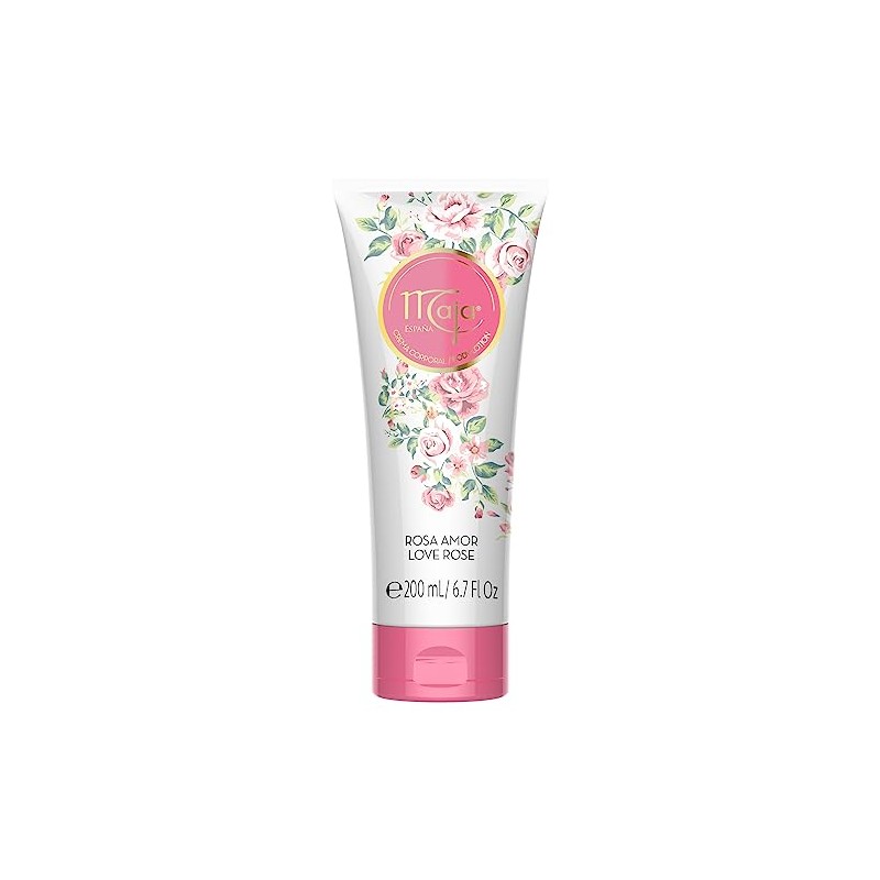 MAJA, Crema Corporal en tubo Love Rose Ideal para piel