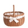 e-wicker24 Wicker Shopping Basket - Natural Colour - Gift Basket