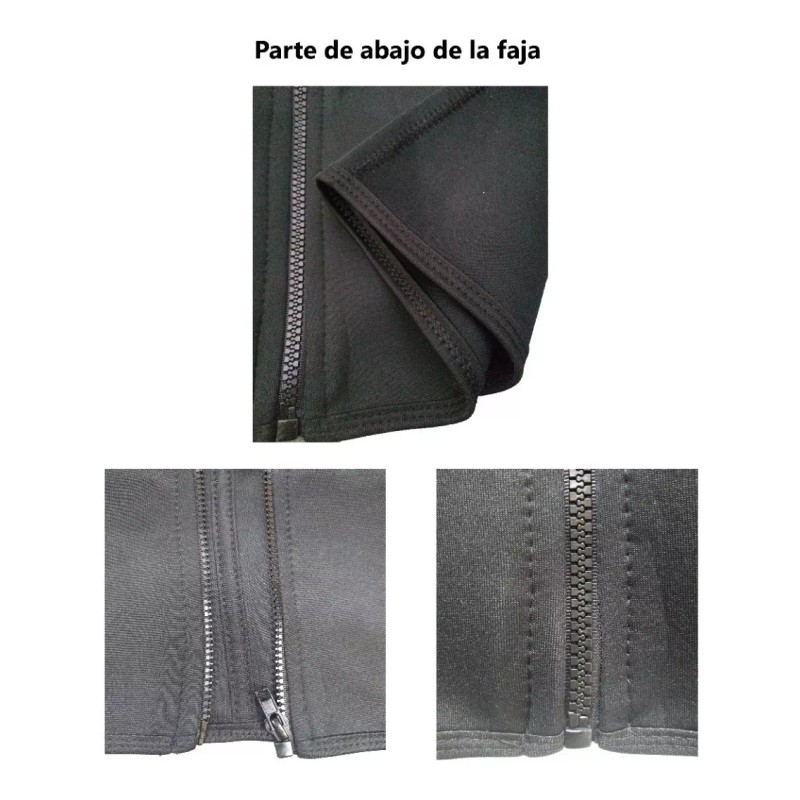 Blueroad Faja Chaleco Con Cierre Para Hombre Térmico Neopreno Gym