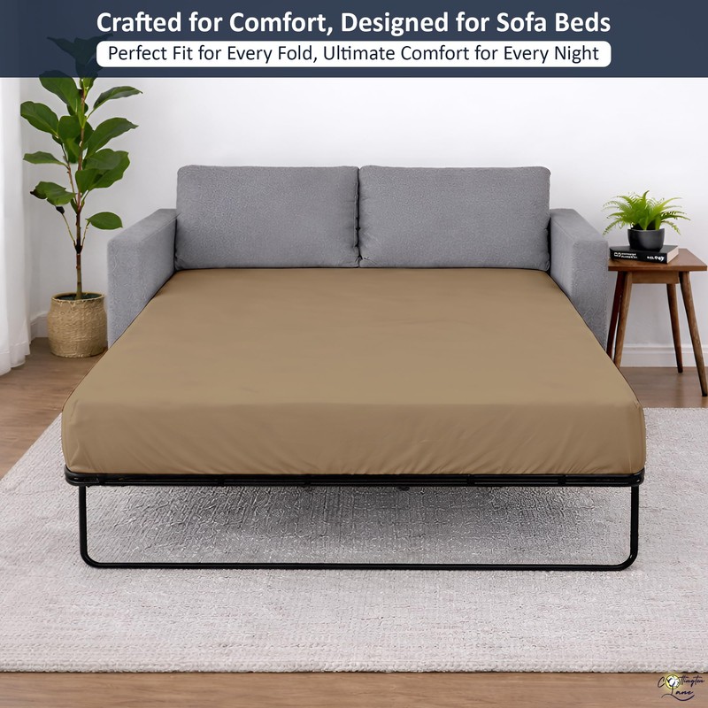 Cottington Lane 1 Piece Sleeper Sofa Fitted Sheet Queen Size,