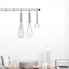 HUFHNWSO Whisk, plastic whisk, dishwasher-safe, length 30 cm, whisk