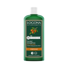 LOGONA Capillaires, Shampooing restructurant à l'argan, 250 ml