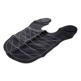 WOONEKY Leather Shawl Cloth Hair Neck Tray for Hair Washing Styling Perming Coloring