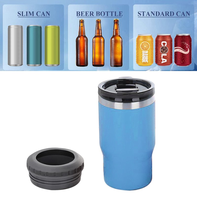 14oz Can Bottle Insulated Holder 304 Stainless Steel Insulated Can