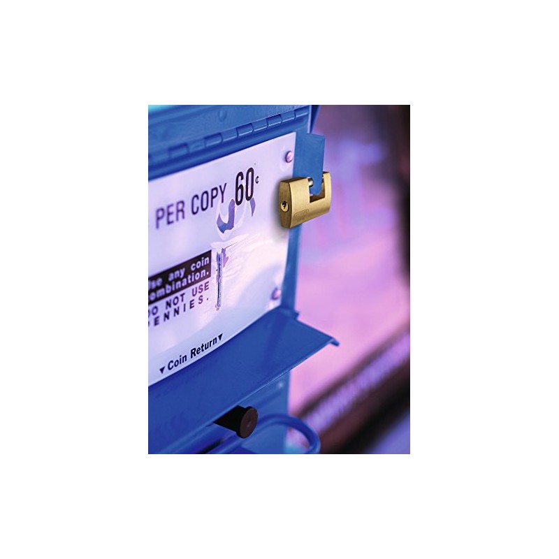 ABUS 82/63 Monoblock Brass Padlock Keyed Different