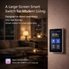 LANBON L10 Large LCD Smart Light Switch, Custom Display &