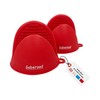 Gaberoad Thickened Mini Silicone Oven Mitts Heat Resistant, Rubber Oven