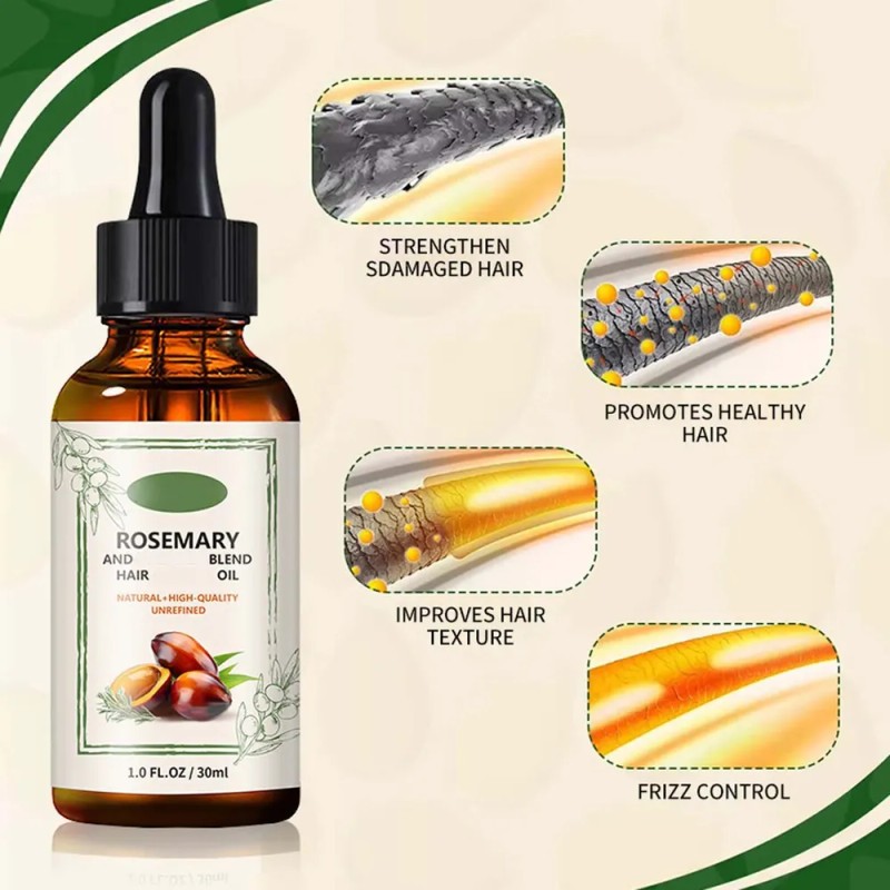 Aceite Para El Cuidado Del Cabello Para Suavizar Y Suavizar