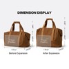 mixi Travel Tote Bag for Women Large Expandable Travel Bag