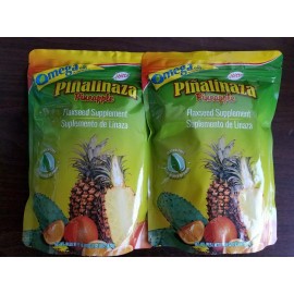 IBITTA 2 PIÑALINAZA PINEAPPLE FLAXSEED SUPPLEMENT WITH OMEGA OILS 16 OZ EA  03/2025 NEW