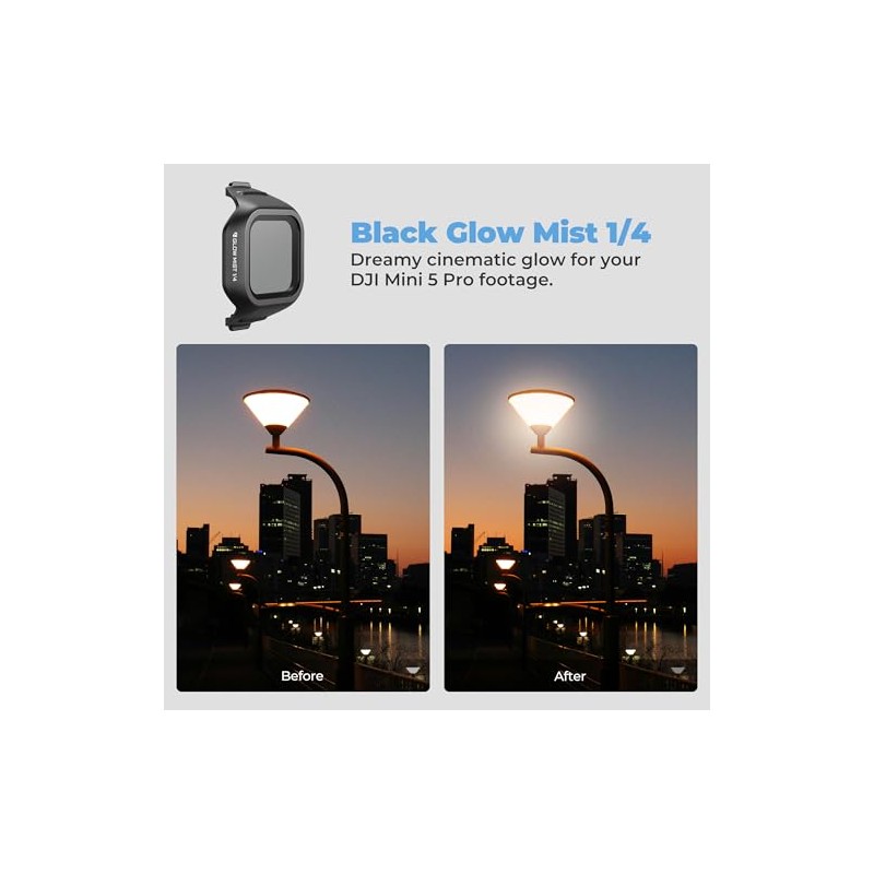 Freewell Glow Mist 1/4 Filter for DJI Mini 5 Pro