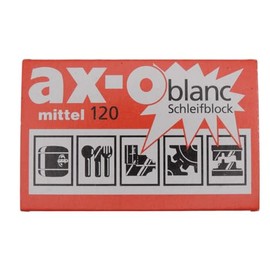 Artifex AX-O Sanding Block, Cleaning, Rust Treatment, Scratch Removal, Polishing or Matting and Surface Treatment of Many Areas - Automotive, DIY, Household (120)