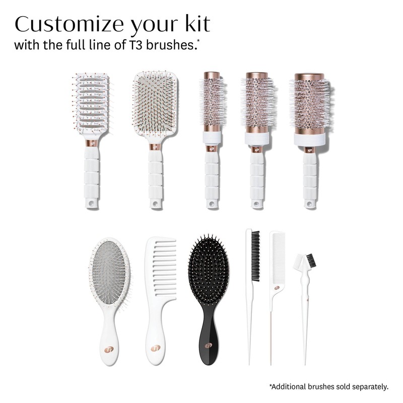 T3 Volume Round Brush - Ceramic Coated Vented Round Hair