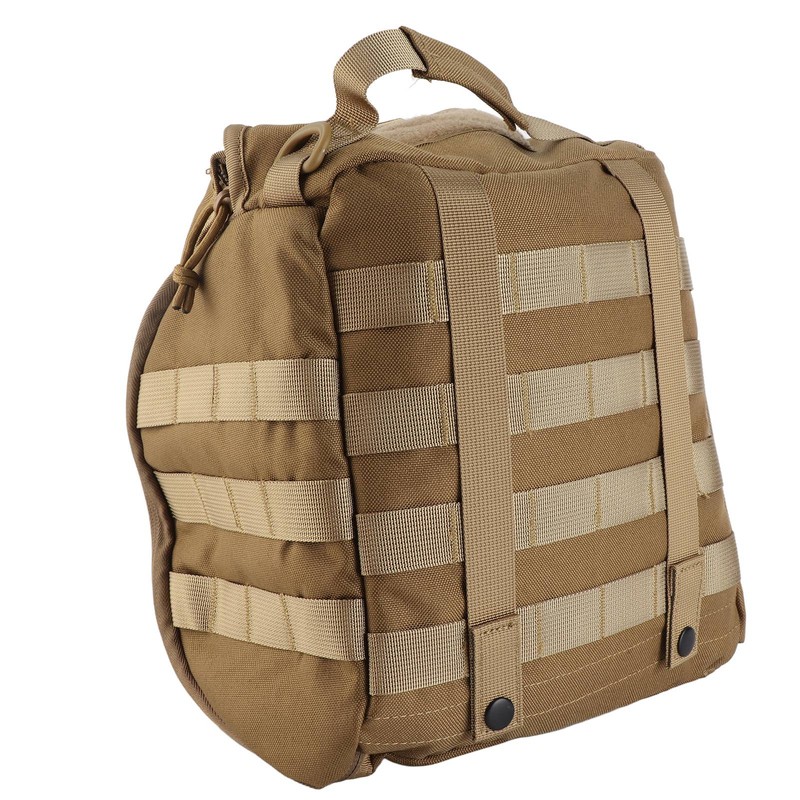Helmet Bag 1000D Oxford Cloth Nylon Double Zippered Molle Accessories