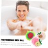 BIUDECO 5Pcs Bath Exfoliating Tools Soft Rubbing Bath Balls for