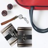 [Pretimo] Car Car Metal Bi-fold Reel Strap Pass Case, car