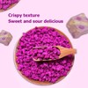 Dried Diced Dragon Fruit 4.93OZ/140G Dried Dragon Fruit Chips Snack,Cubes,