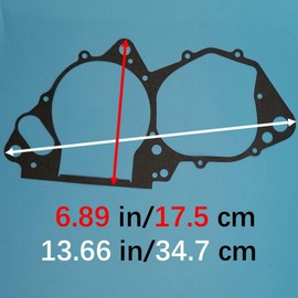 Tuzliufi Complete Rebuild Top Bottom End Engine Gasket Set Kit Compatible with Honda CR250R CR250 R CR 250R 250 1992 1993 1994 1995 1996 1997 1998 1999 2000 2001 New Z481