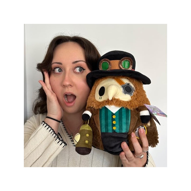 Squishable / Mini Steampunk Plague Doctor Plush Toy