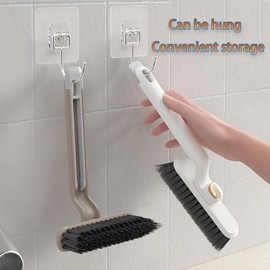 Multi-Function Rotating Crevice Cleaning Brush, Gap Cleaning Brush Crevice Cleaning Tool Multifunctional Dead Spot Cleaning, Suitable for Sinks, Kitchens, Bathrooms 10in