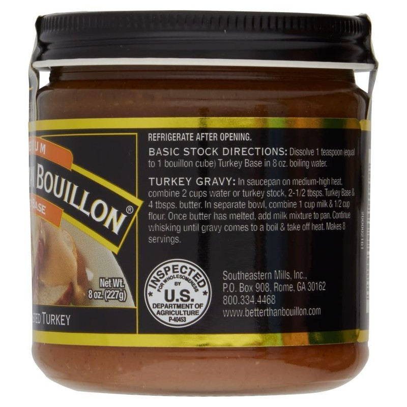 Better Than Bouillon Premium Turkey Base, Made with Roasted Turkey,