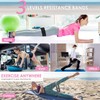Fabric Resistance Bands, 3 Levels of Resistance, Yoga Starter Sets