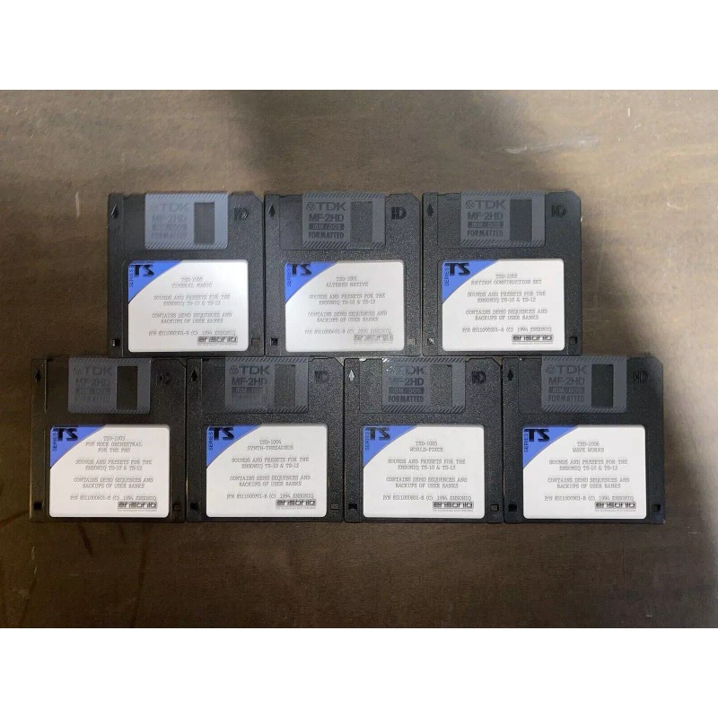 16Samples Ensoniq TS-10 TS-12 Floppy Disks Sound Library - 12