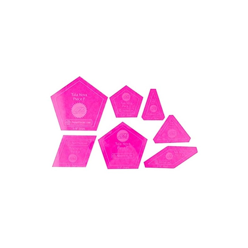 Tula Pink Tula's Nova PRPTULANOVA Acrylic Template Set