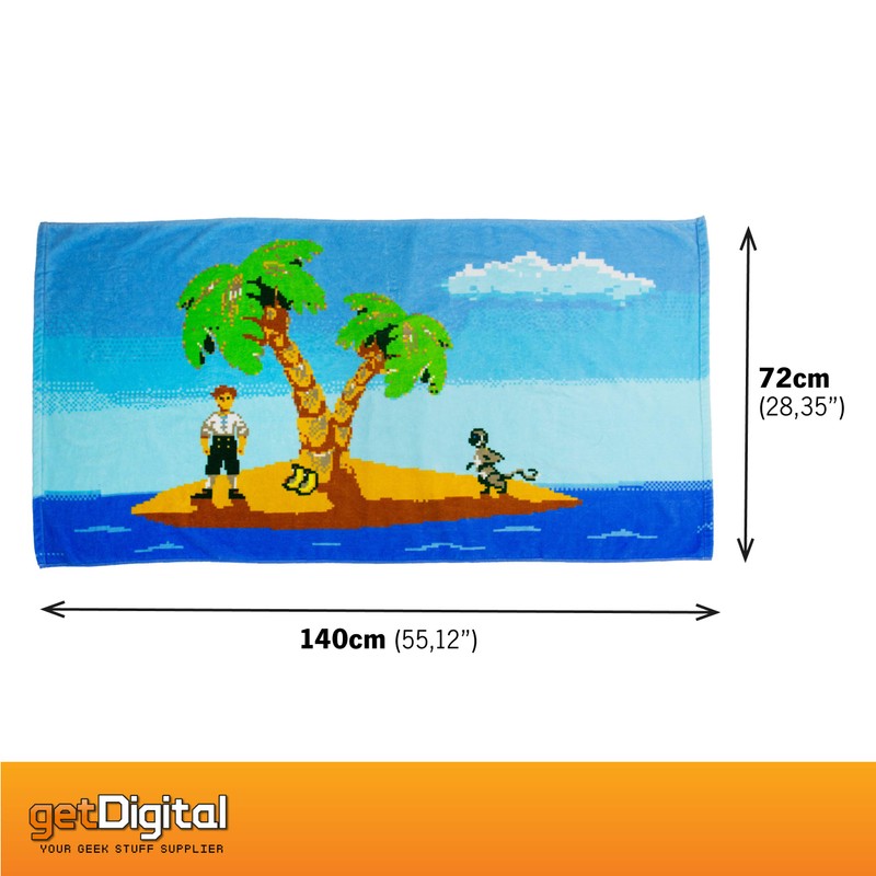 getDigital Badehandtuch Monkey Island 140 x 72 cm