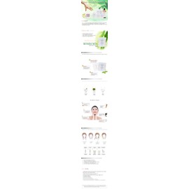 Eve Ever Herbal Green Tea & Vita C Face Pack 450g Large Capacity + Soothing Gel 300ml + 5 Mask Packs / 이브에버 허벌 녹차&비타C 페이스 팩 450g 대용량+수딩젤 300ml+마스크팩 5매
