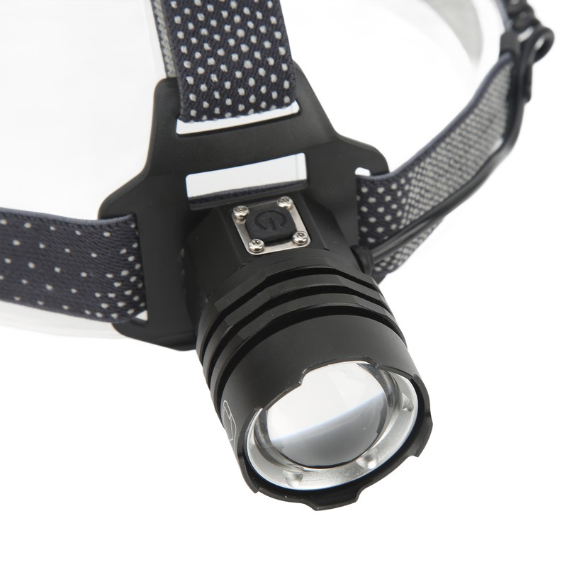 Headlamps for XHP160 LED Bulb Type C Charging Telescopic Zoom