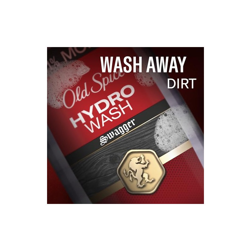Old Spice Body Wash for Men Moisturizing Hydro Wash, Swagger
