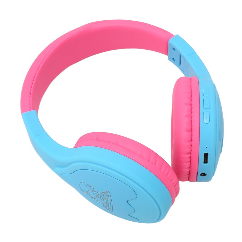 Bluetooth Kids Headphone Stereo Noise Reduction RGB Light Foldable Children