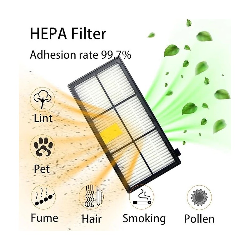 For irobot 4-12 HEPA Filter for iRobot Roomba 800 870