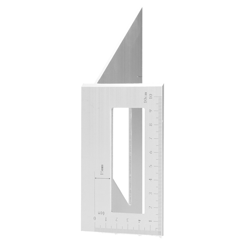 45°/90° T Angle Gauge Straight Ruler 3D Mitre Degree Measuring