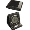 Elegance Leather Travel Alarm Clock