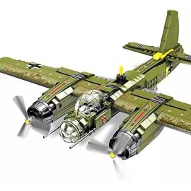 General Jim's Toys Iron Empire WW2 Air Bomber JU88 Building Blocks Toy Plane