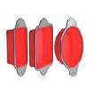 Silicone Baking Pans Set. 3 PCS Professional Silicone Non-Stick Baking