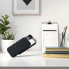 Jowxsx Black Metal Rectangular Empty Mini Tin Box,Mini Iron Box