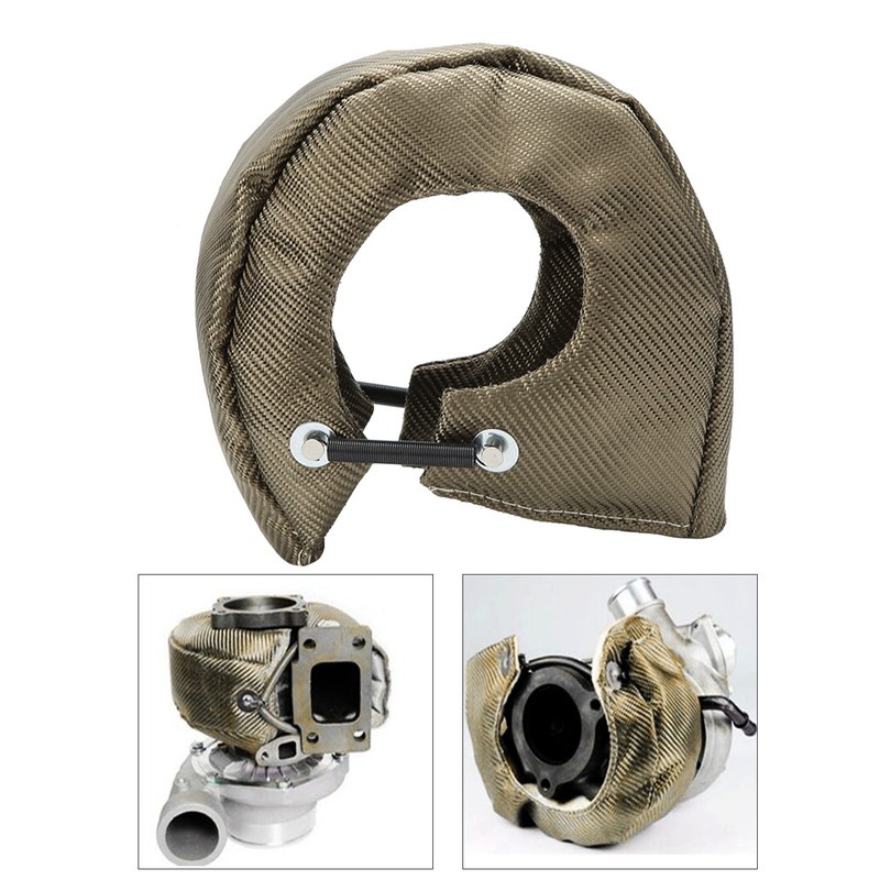 Turbo Engine Shield Cover Barrier Turbocharger Protective Cover WrapT6