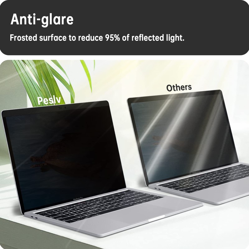 Peslv Privacy Screen Compatible With Macbook 12 Inch (2012-2017), Magnetic