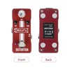 xinyee SCURU Guitar Distortion Effects Pedal DIST/VOL/TONE High Gain Amps
