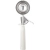 Winco Ice Cream Disher con mango de marfil, tamaño 10